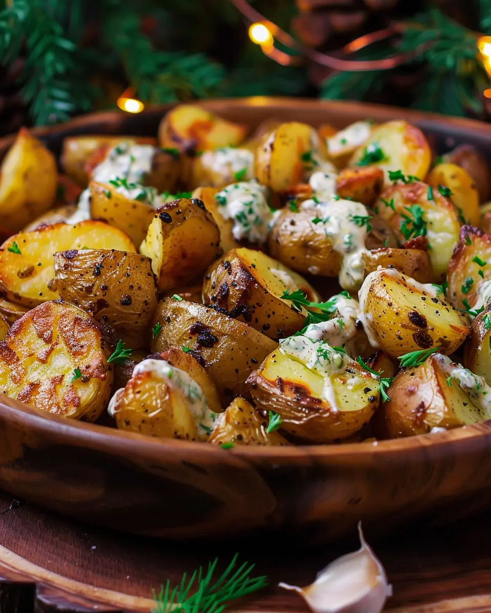 Creamy Mustard Roasted Potatoes: The Best Comfort Side Dish
