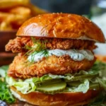 Crispy Dill Chicken Sandwich Recipe