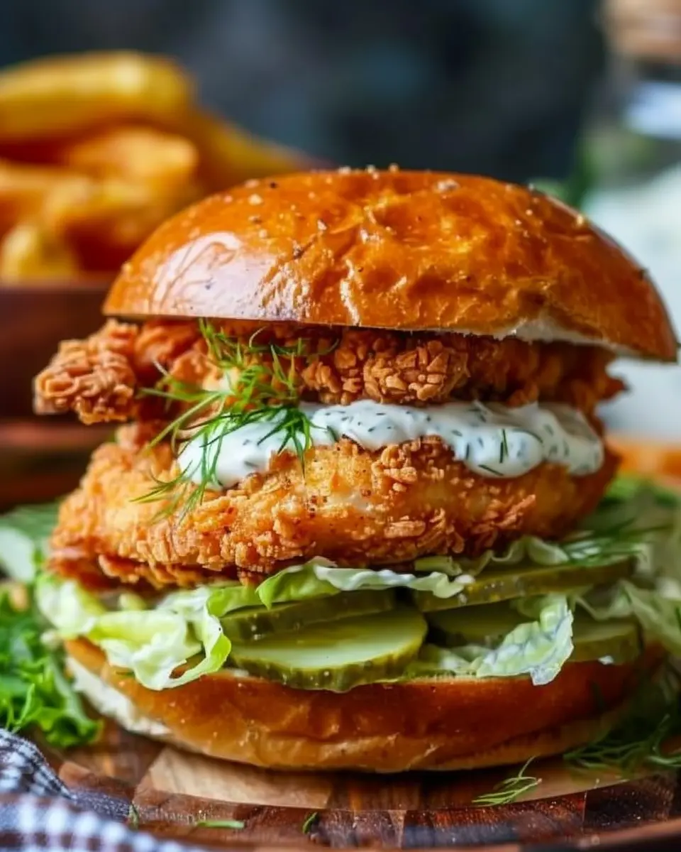 Crispy Dill Chicken Sandwich Recipe: A Better Twist on Comfort Food