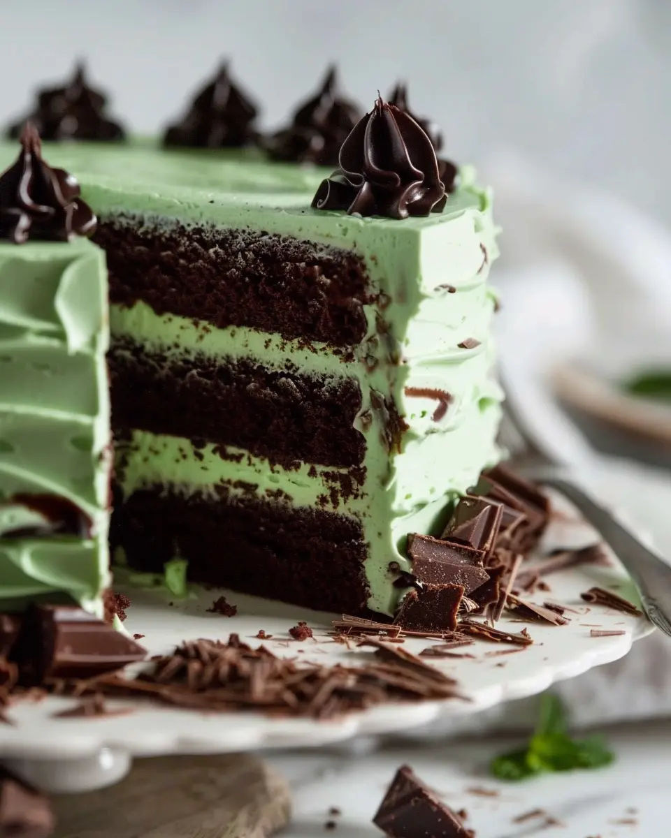 Chocolate Mint Cake Bliss: Indulge in a Guilt-Free Delight