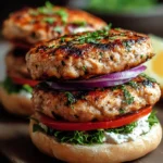 Greek Chicken Burgers Easy Spring Dinner