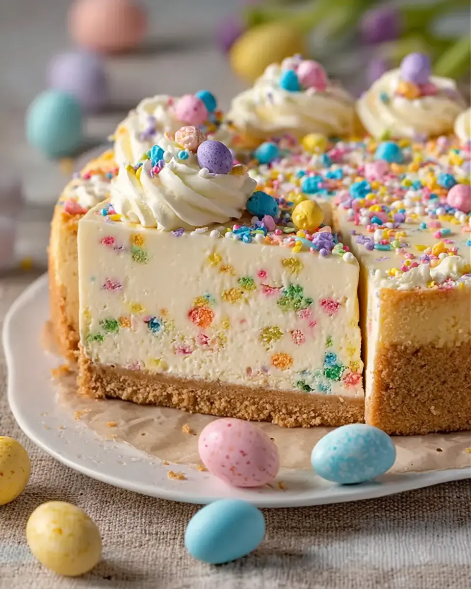 Easter Sprinkle Cheesecake: A Delightfully Easy Recipe for Your Celebration