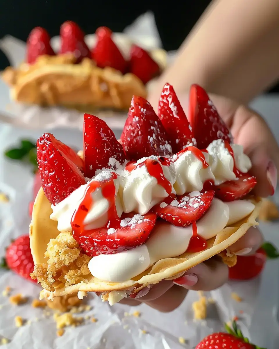 Strawberry Cake Taco: The Best Easy Treat for Berry Lovers
