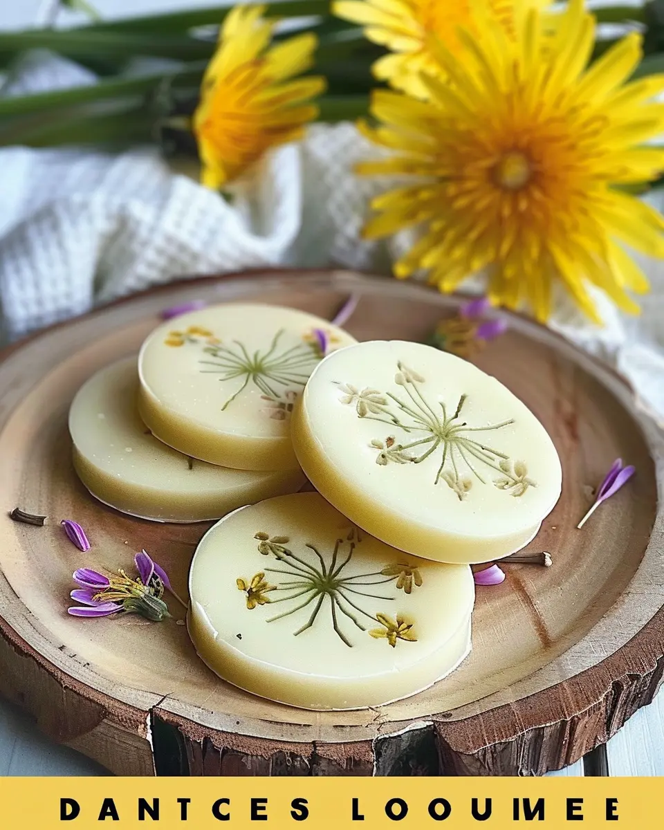Dandelion Lotion Bars: Easy Homemade Skin Soothing Recipe