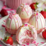 Strawberry Shortcake Easter Egg Bombs – A Decadent Spring Treat!