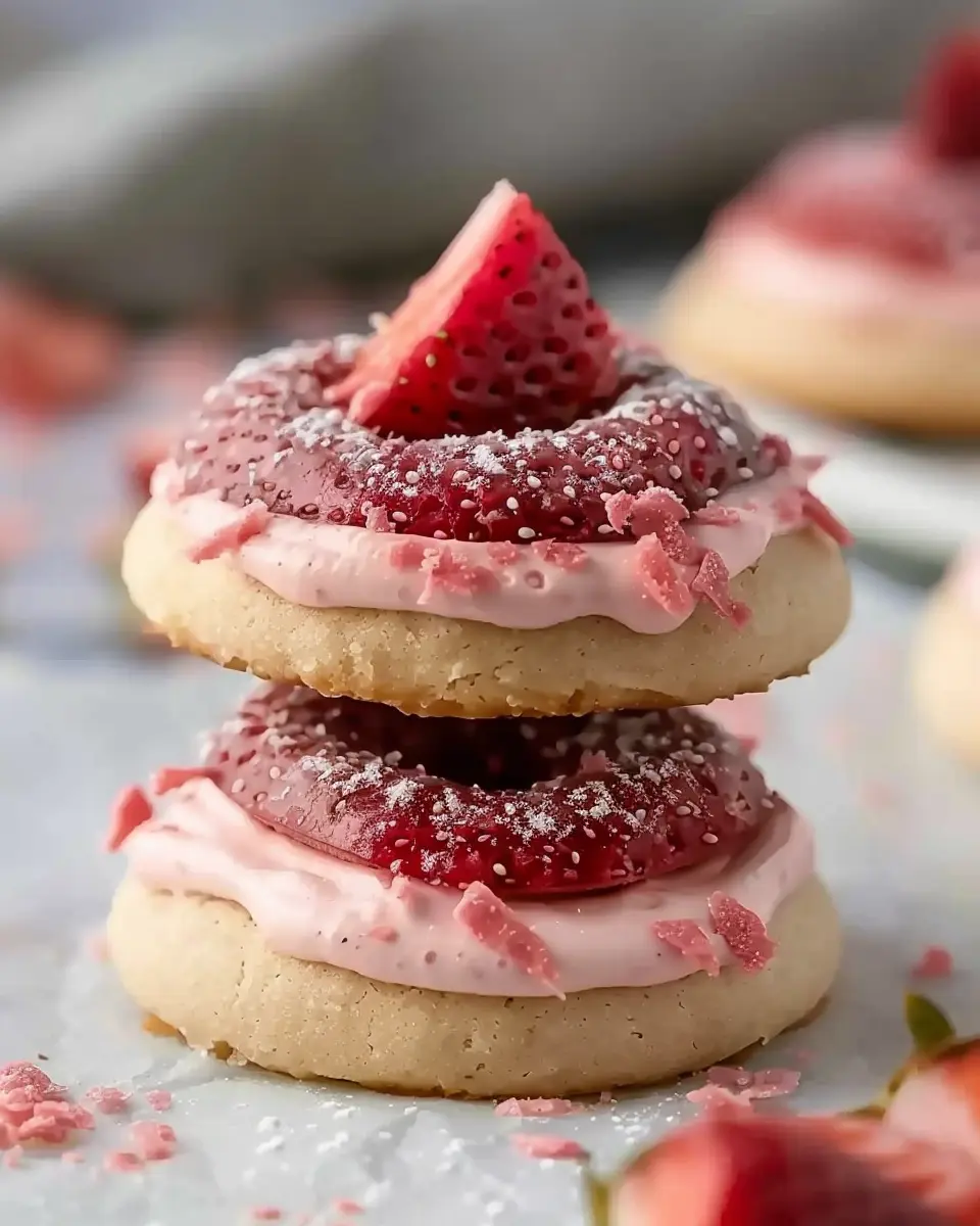 Strawberry Kiss Cookies: Easy Indulgence for Every Baker