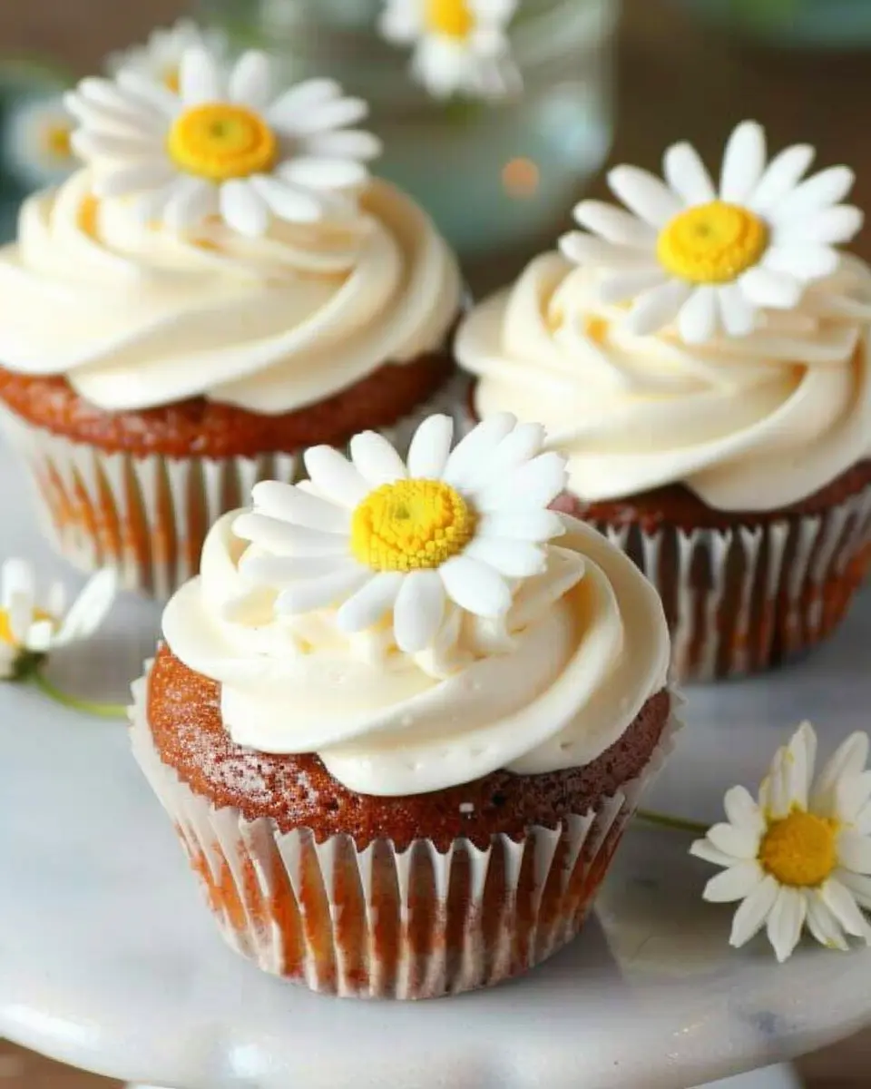 Super Cute Daisy Cupcakes: Easy Recipes for a Delightful Treat