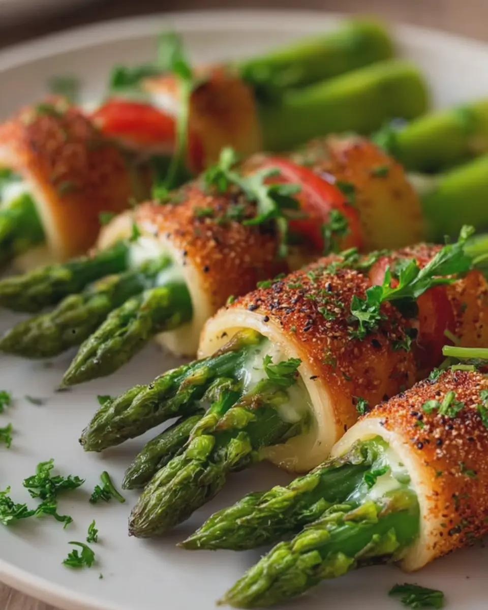 3-Ingredient Asparagus Roll-Ups: Easy Turkey Bacon Delights