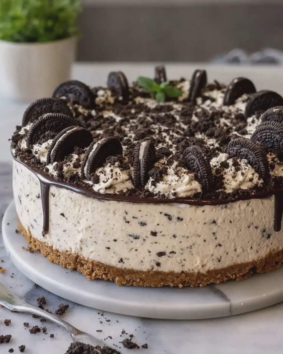 No-Bake Cookies and Cream Cheesecake: The Best Easy Treat