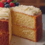 Moist Vanilla Butter Cake