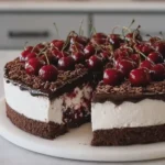No-Bake Black Forest Cheesecake