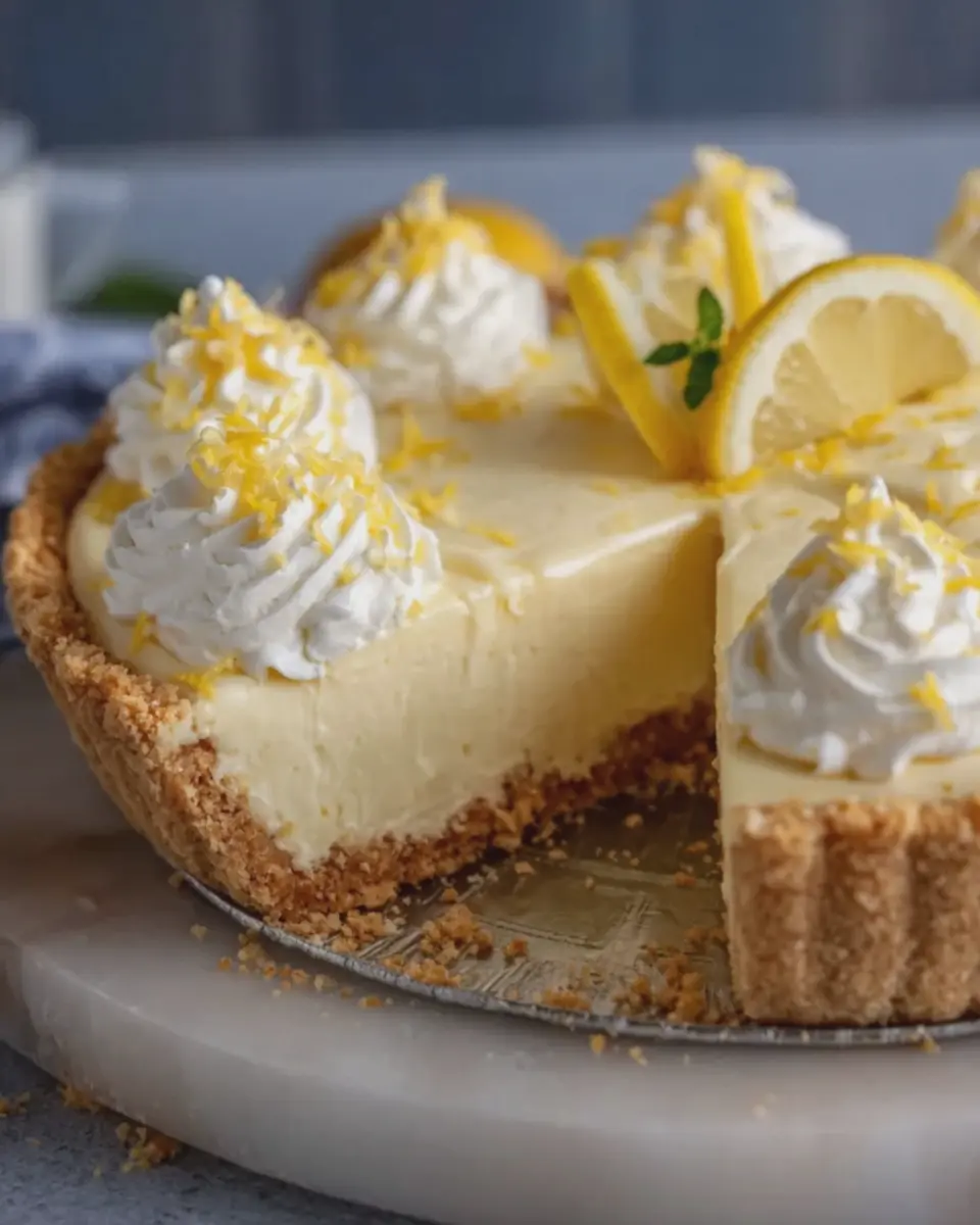 No-Bake Lemon Cream Pie: The Easiest Indulgence for Home Chefs