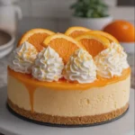 No-Bake Orange Creamsicle Cheesecake