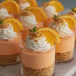 No-Bake Orange Creamsicle Mousse Cups