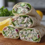 Greek Yogurt Chicken Salad Wraps