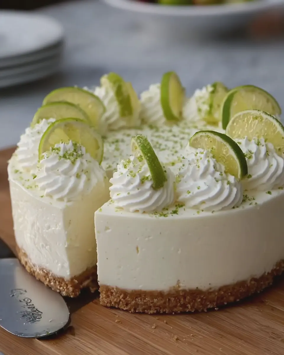 No-Bake Key Lime Cheesecake: Easy, Creamy Delight at Home