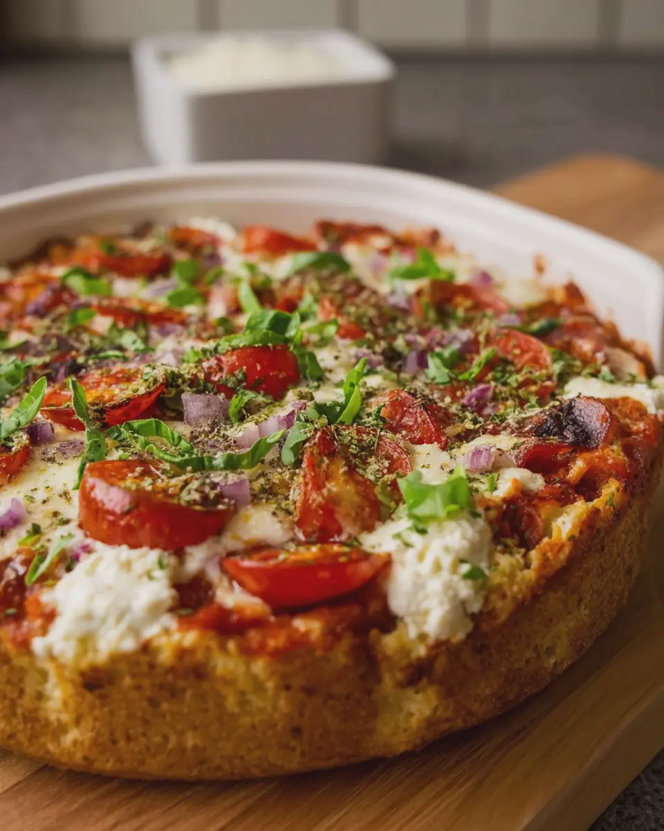 Cottage Cheese Pizza Bowl: The Best Healthy Comfort Dish