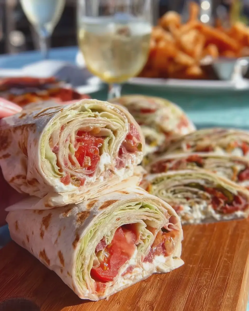 Beach Club Wraps: Easy and Delicious Turkey Bacon Delight