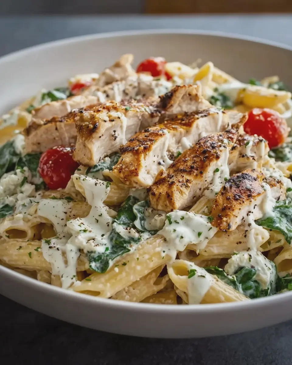 High-Protein Chicken Caesar Cottage Cheese Pasta: A Healthy Twist