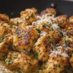 Garlic Butter Parmesan Chicken Bites