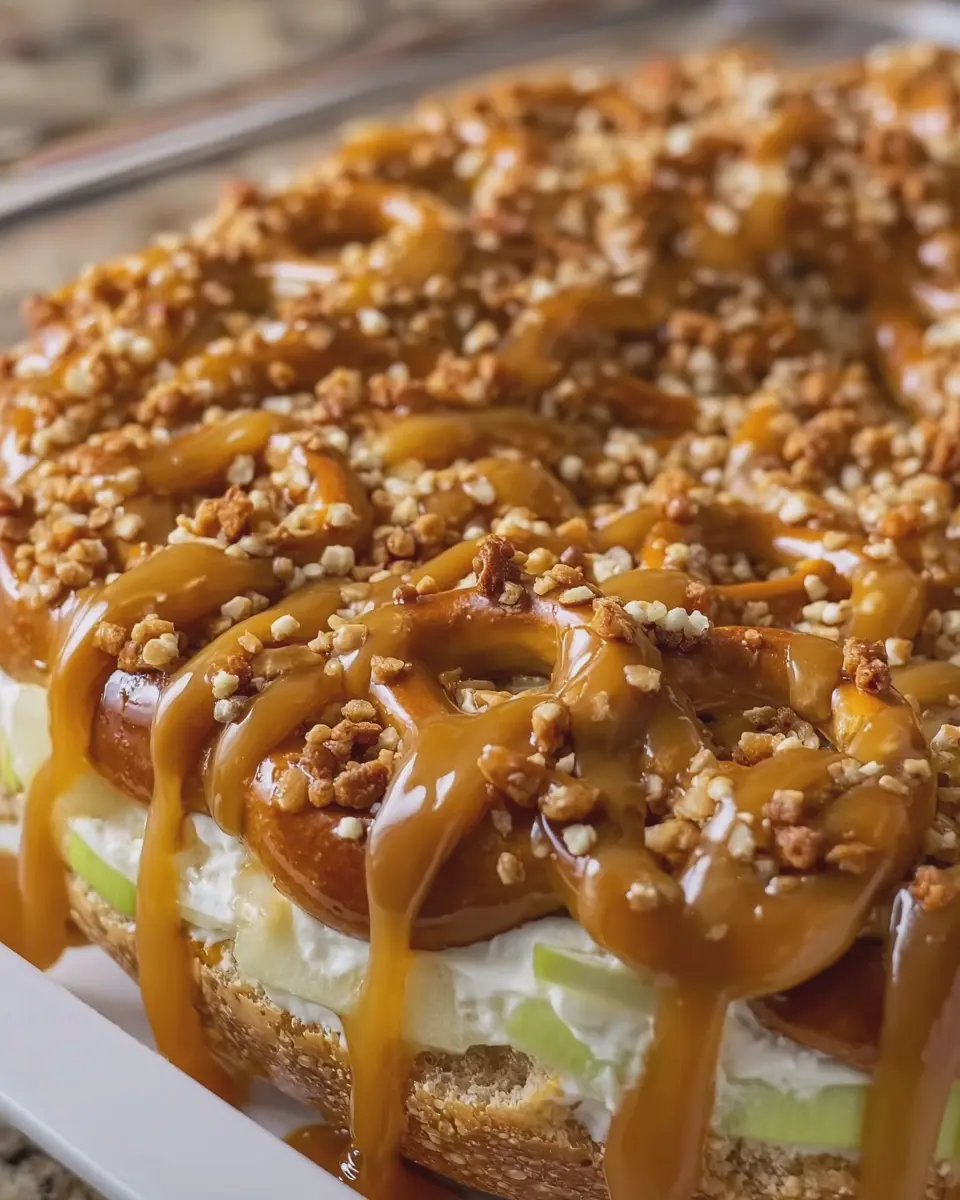Caramel Apple Pretzel Dessert: The Indulgent Treat You Need