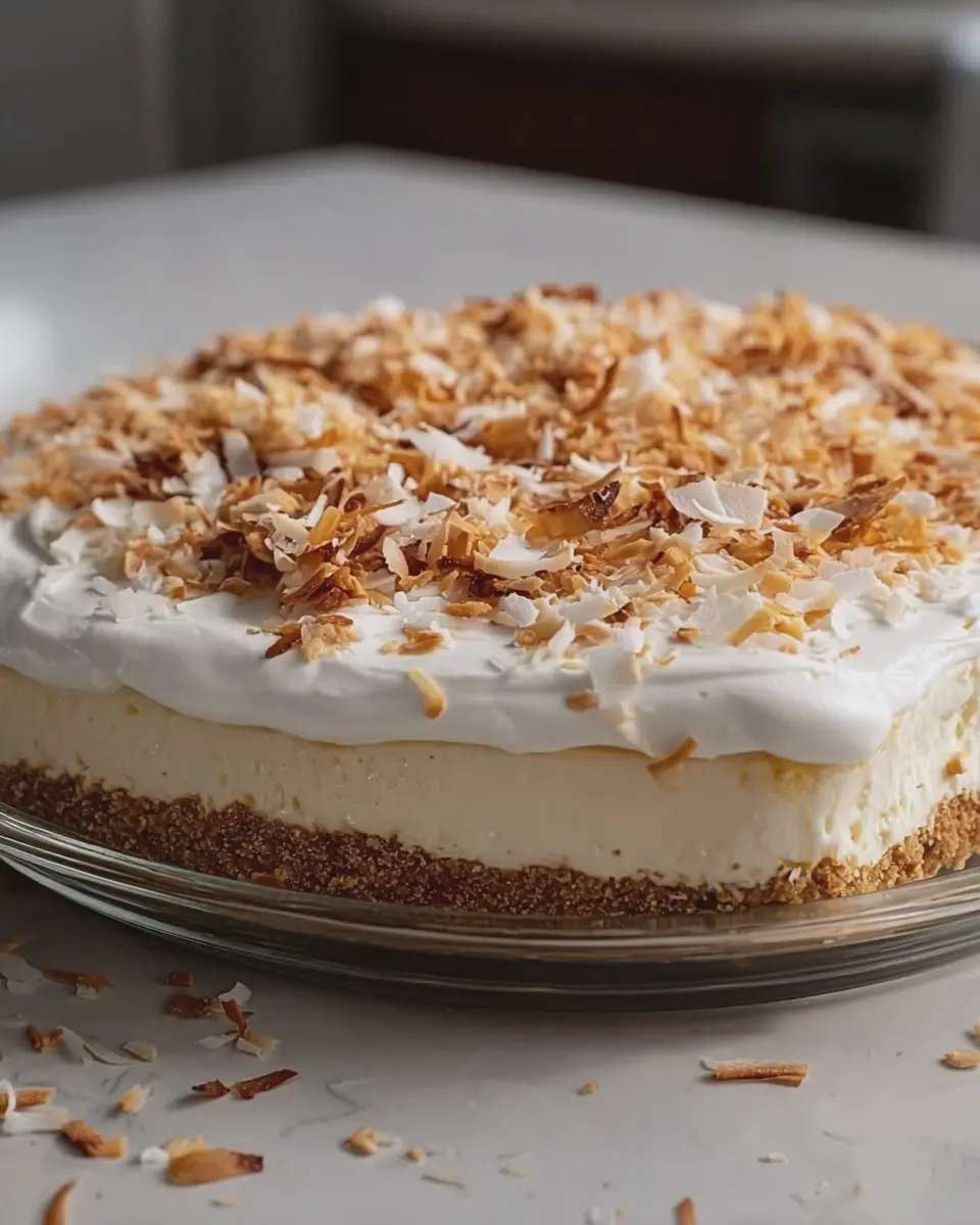 No Bake Coconut Cream Dream Dessert: Easy Indulgence at Home