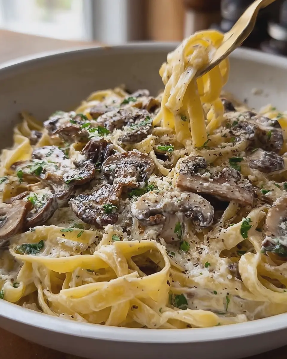 15 Minute Creamy Mushroom Pasta: The Best Quick Comfort Food