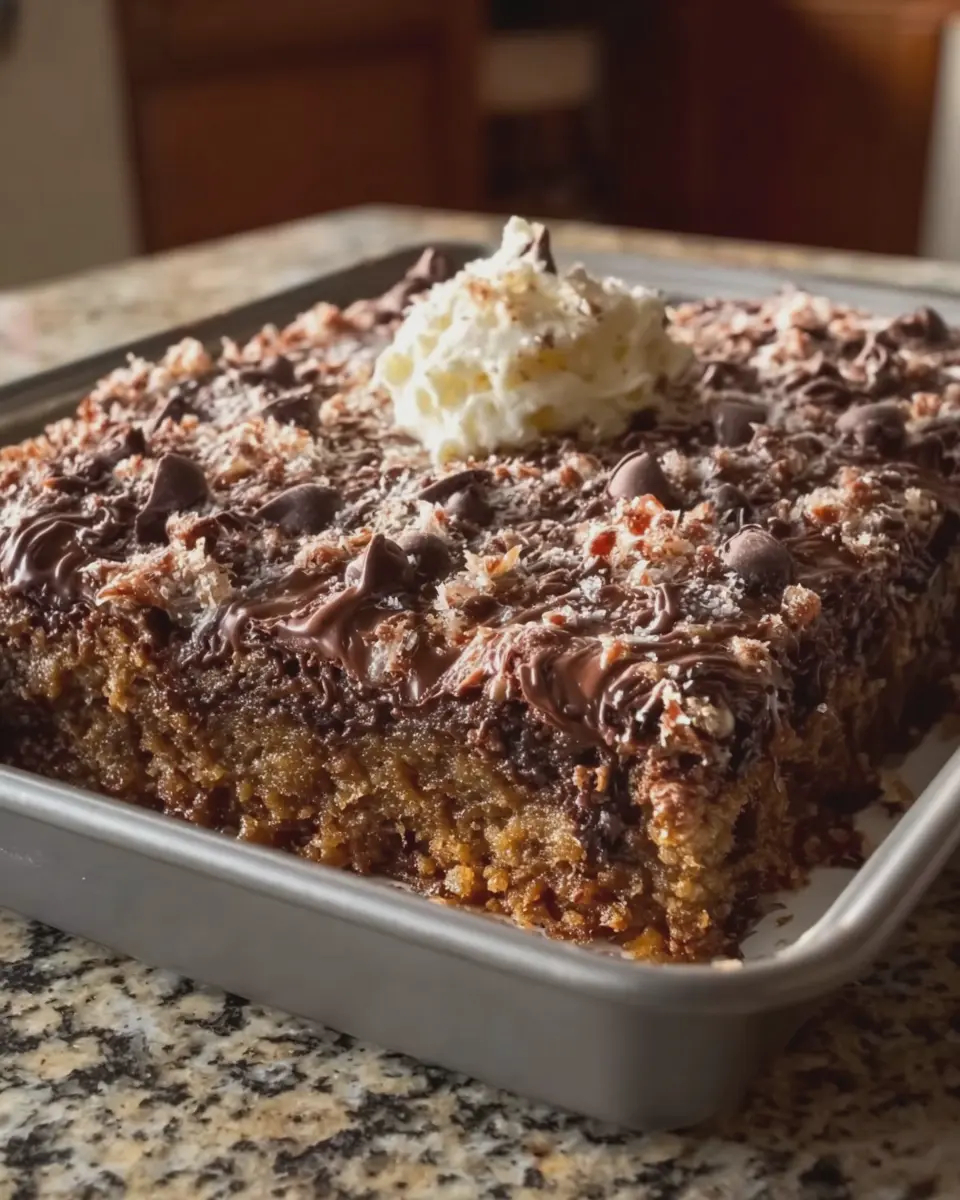 German Chocolate Dump Cake: Easy Indulgence for Dessert Lovers