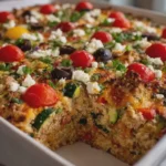 High-Protein Mediterranean Turkey & Quinoa Bake