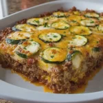 Zucchini Hamburger Casserole