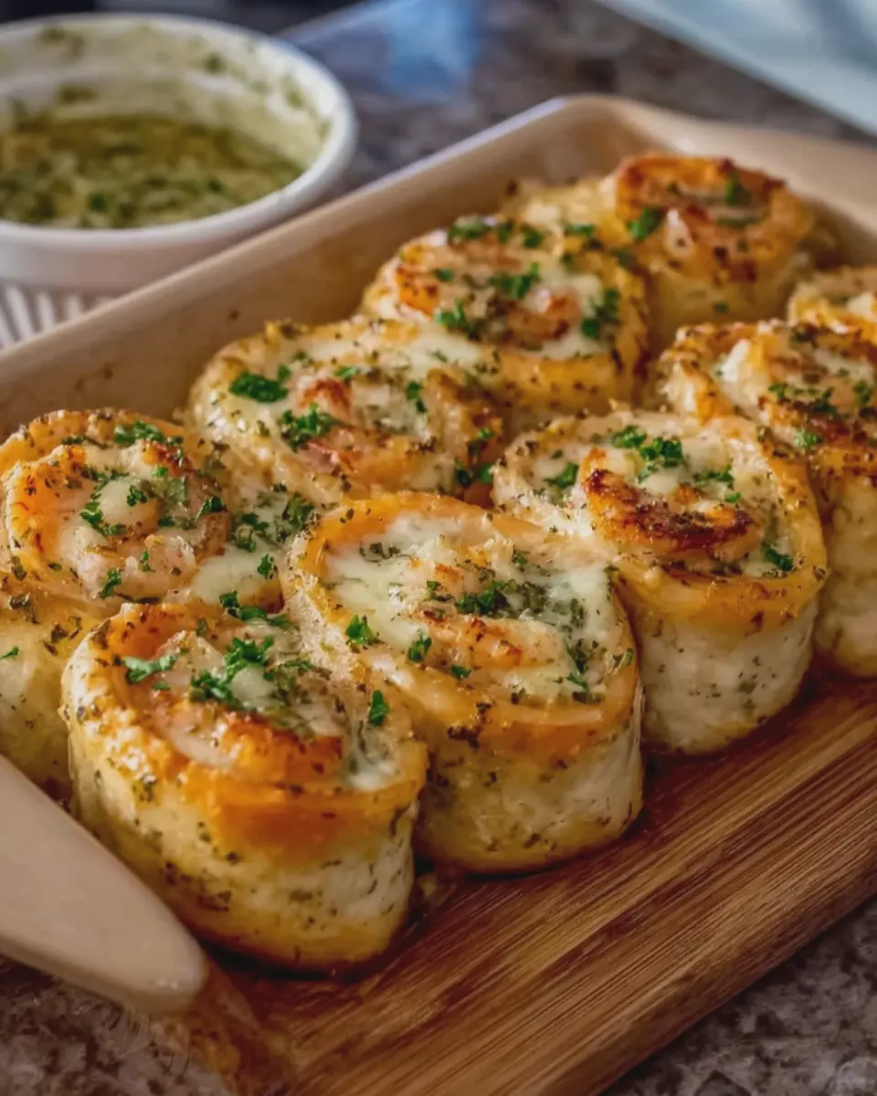 Creamy Garlic Parmesan Shrimp Roll Ups: A Juicy Twist on Comfort