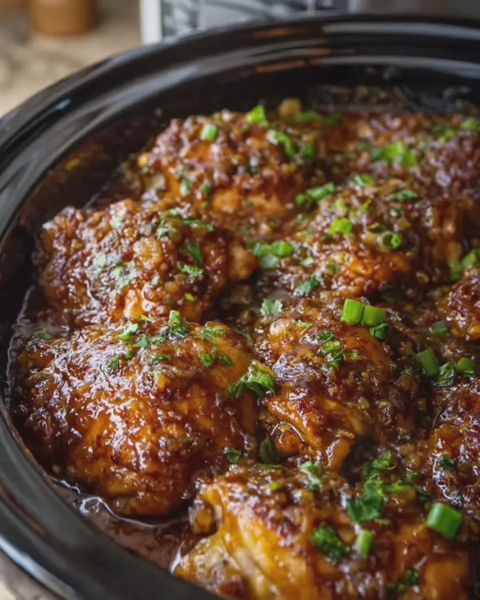 Slow Cooker Brown Sugar Garlic Chicken: Easy Weeknight Delight