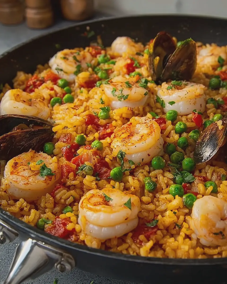 Seafood Rice Skillet: A Quick and Easy Weeknight Delight