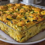 Zucchini Cornbread Casserole