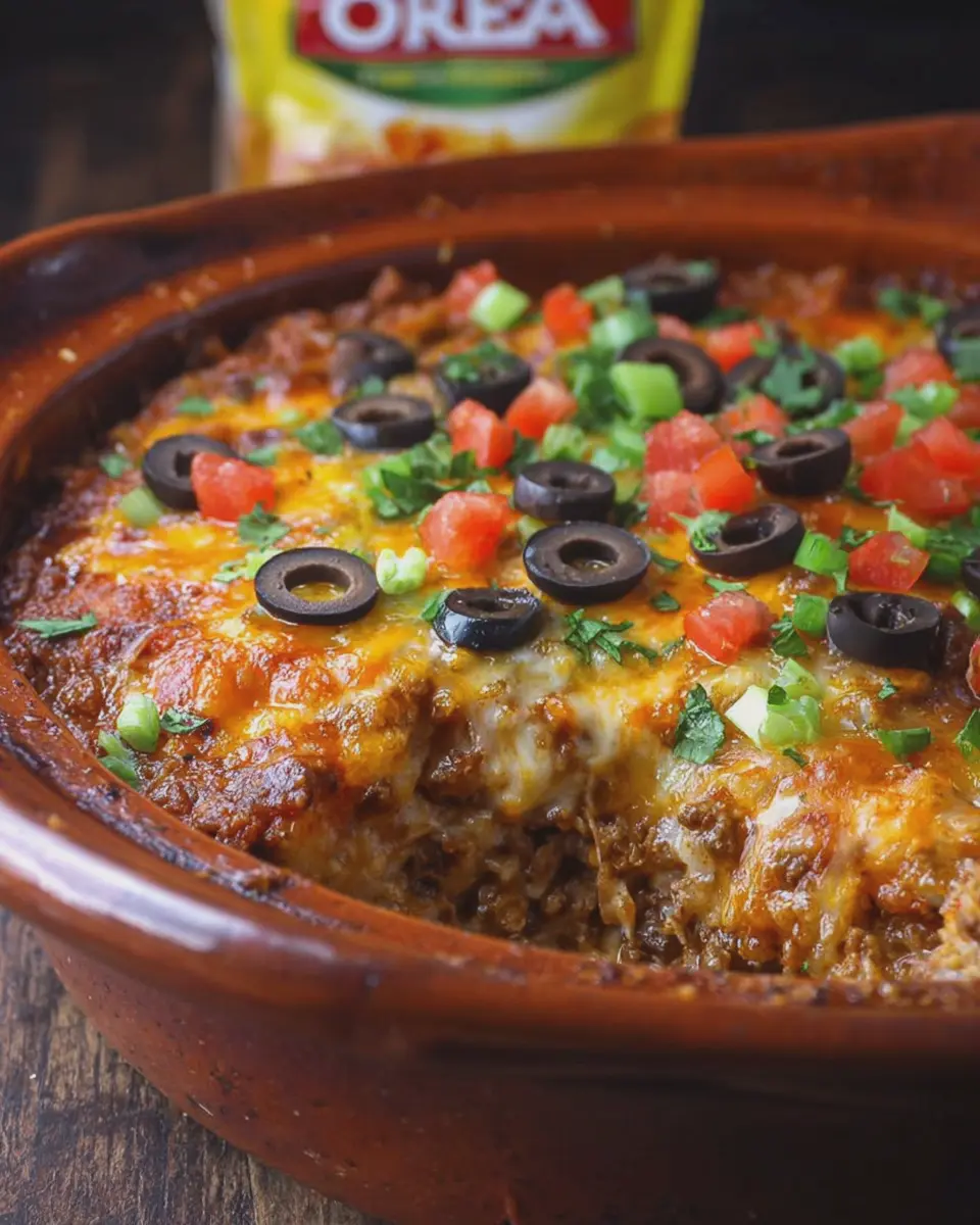 Casserole de John Wayne en olla de cocción lenta: Easy Comfort Food