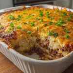Loaded Beef and Potato Bake