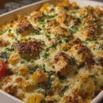 Cheesy Chicken Cacciatore Pasta Bake