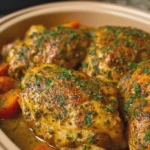 Slow Cooker Garlic Butter Ranch Chicken