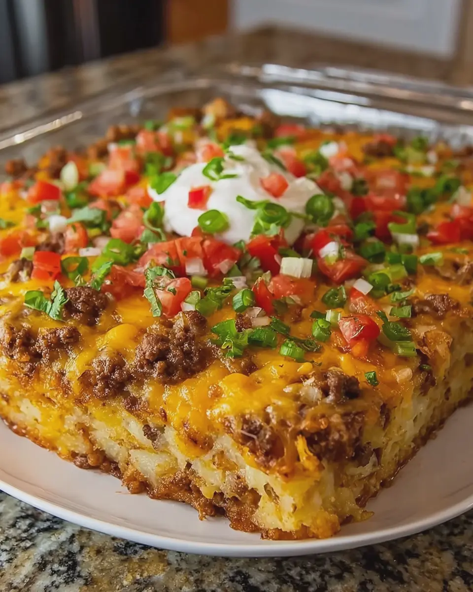 Classic Taco Potato Casserole: An Easy Indulgence for Dinner