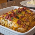 Melt in Your Mouth Chicken Bake with Savory Turkey Bacon