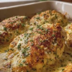 Garlic Butter Parmesan Chicken Bake