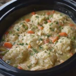 Slow Cooker Chicken and Dumplings Easy Comfort Food Bliss