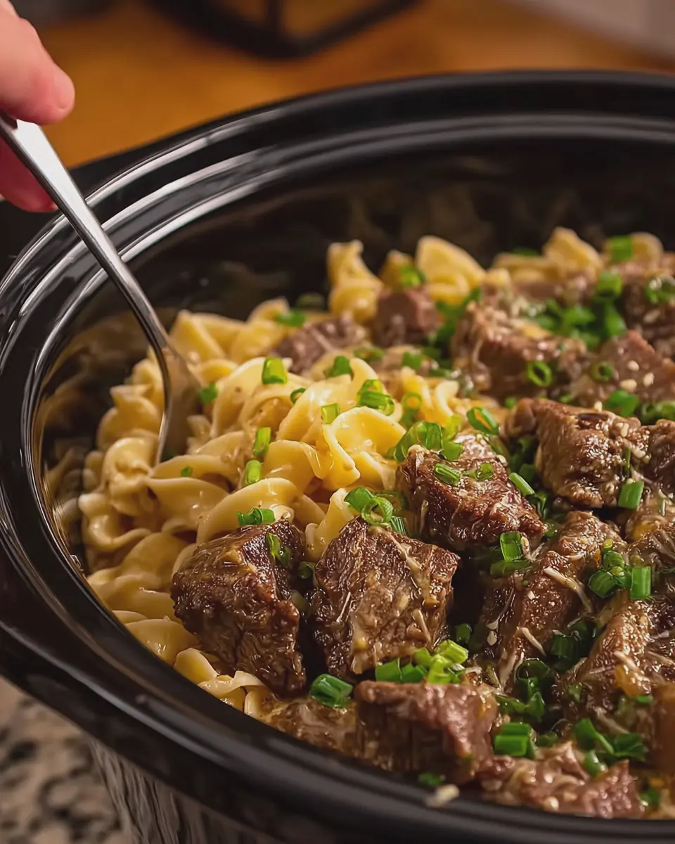 Crockpot Golden Beef and Noodles: Easy Comfort Food Delight