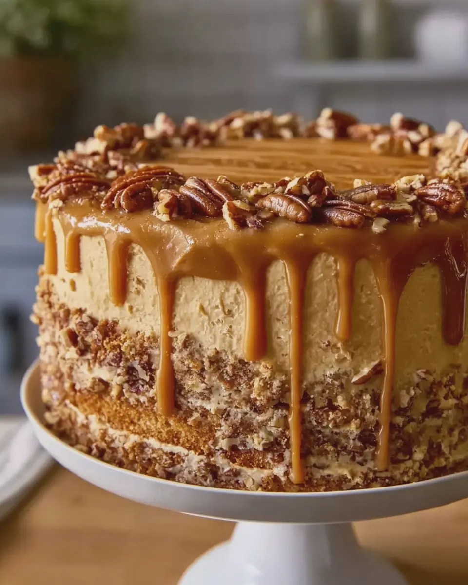 Caramel Pecan Cake: The Best Indulgent Treat for Homemade Lovers