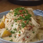 Slow Cooker Creamy Ranch Chicken