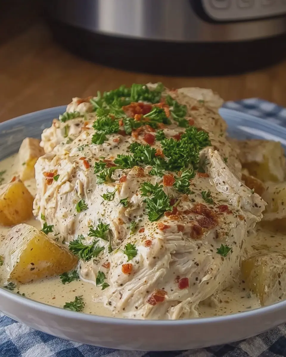 Slow Cooker Creamy Ranch Chicken: Easy Comfort Food Delight