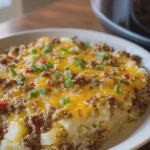 CROCKPOT CREAMY TACO POTATO CASSEROLE