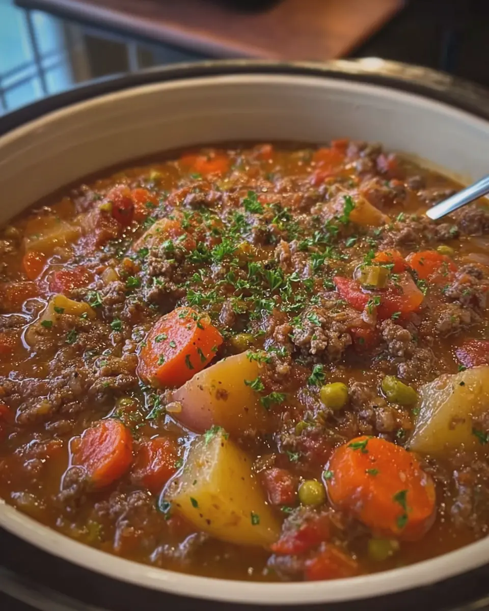 Slow Cooker Ground Beef Stew: Easy Comfort Food for Cozy Nights