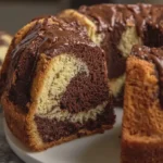 Classic Chocolate Vanilla Marble Cake