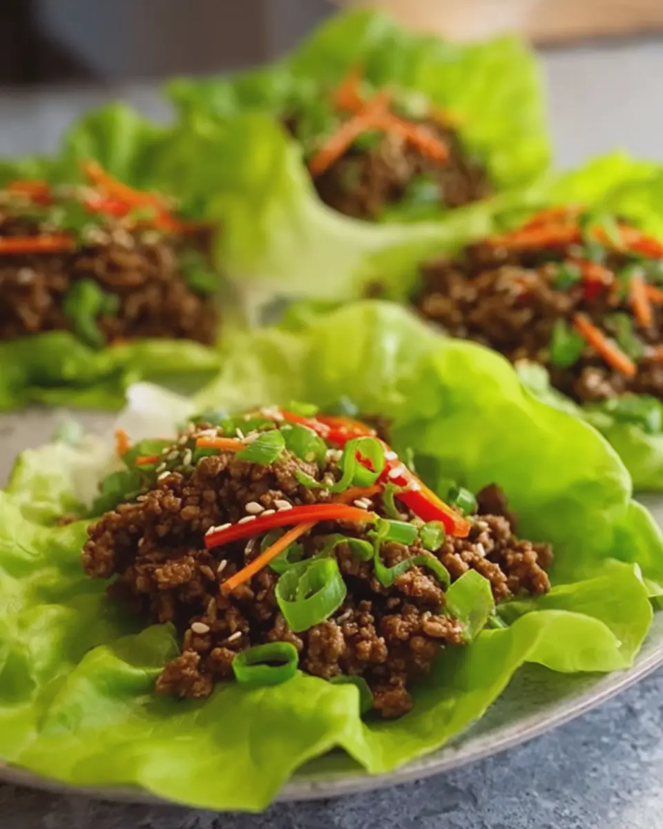 High-Protein Korean Beef Lettuce Cups for Easy, Flavorful Meals